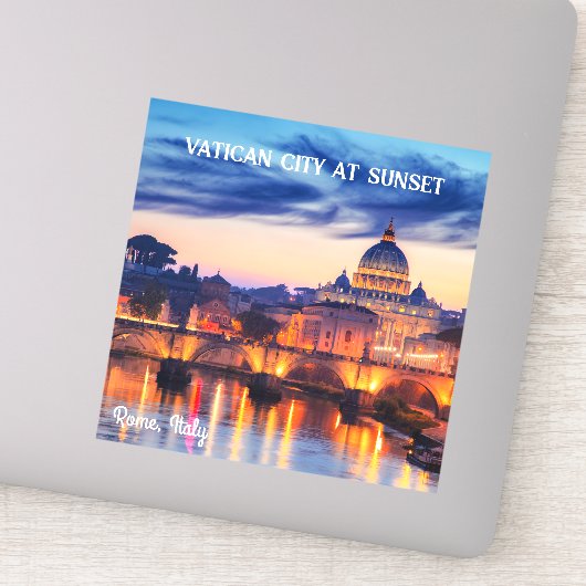 Die besten ruhigen Plätze in Kursivschrift Aufkleber (Detail)