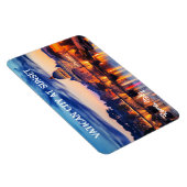 Die besten ruhigen Plätze in Kursivschrift Magnet (Rechte Seite)