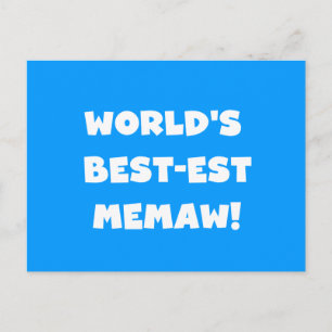 Die besten Schwarz-Weiß-T - Shirt der Welt Postkarte