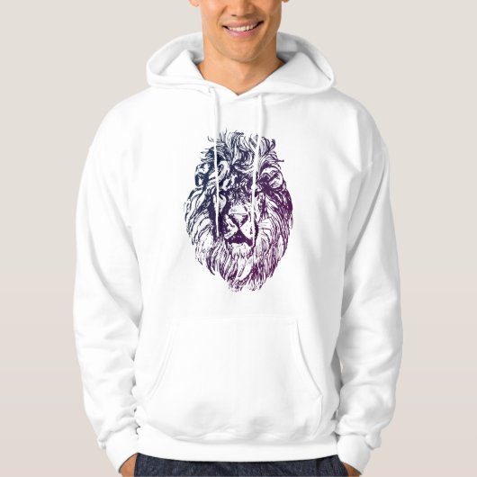 Die besten sind als LEO Geboren Hoodie (Vorderseite)