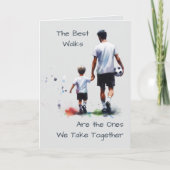 Die besten Spaziergänge, die wir zusammen haben gl Karte (Vorderseite)