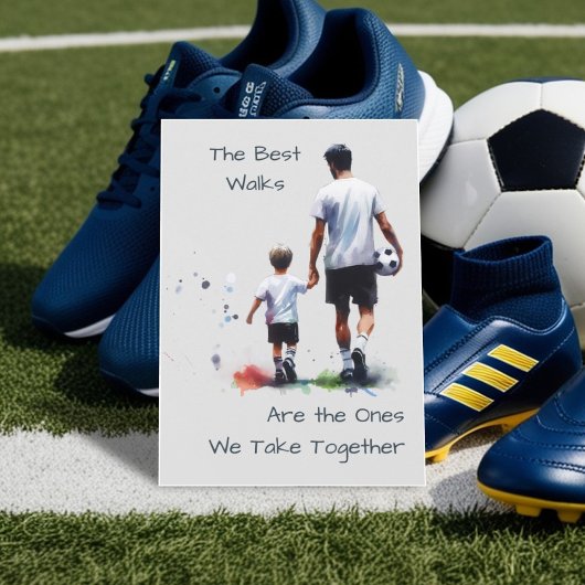 Die besten Spaziergänge zusammen glücklicher Vater Karte