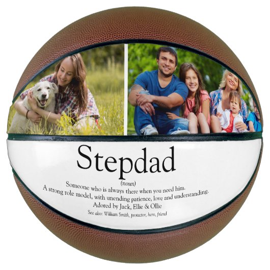 Die besten Stepfather Stepdad der Welt - Definitio Basketball (Vorderseite)