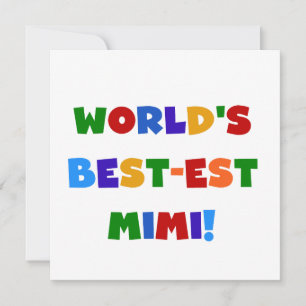 Die besten T - Shirt der Welt in Mimi - leuchtende