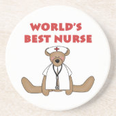 Die besten T - Shirt und Geschenke der Bärenwelt Untersetzer (Vorne)