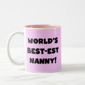 Die besten T - Shirt und Geschenke der Black World Zweifarbige Tasse (Links)