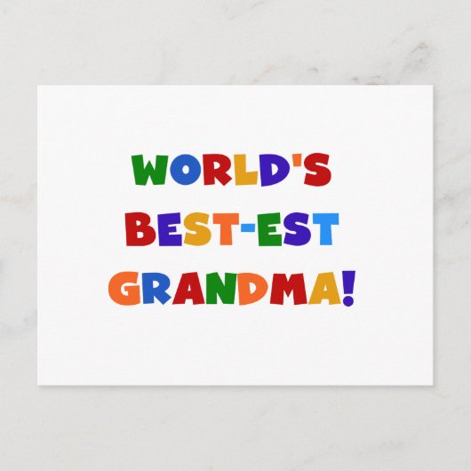 Die besten T - Shirt und Geschenke der Welt für Gr Postkarte (Vorderseite)