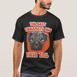 Die besten Therapeuten wedeln mit ihrem Schwanz Lu T-Shirt