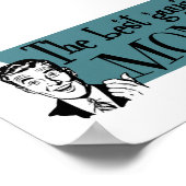 Die besten Typ kommen aus der Mongolei Poster (Ecke)