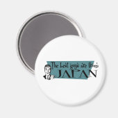 Die besten Typ kommen aus Japan Magnet (Vorderseite/Rückseite)