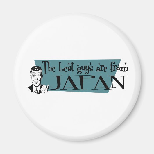 Die besten Typ kommen aus Japan Magnet (Vorne)