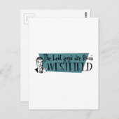 Die besten Typ kommen aus Westfield Postkarte (Vorne/Hinten)