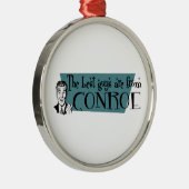 Die besten Typ sind aus Conroe Silbernes Ornament (Rechts)