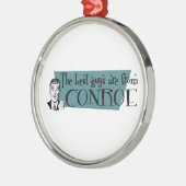 Die besten Typ sind aus Conroe Silbernes Ornament (Links)