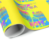 Die besten USA Hope Hillary Stronger Together Geschenkpapier (Rolleneckpunkt)