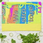 Die besten USA Hope Hillary Stronger Together Küchentuch (Gefaltet)