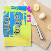 Die besten USA Hope Hillary Stronger Together Küchentuch (Viertel Falte)