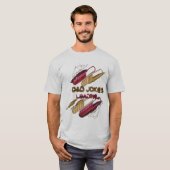 Die besten Vater-Jokes laden - Comedy-T-Shirt T-Shirt (Vorne ganz)