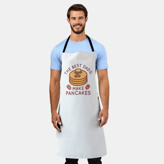 Die besten Vater machen Crêpes Schürze (Getragen)