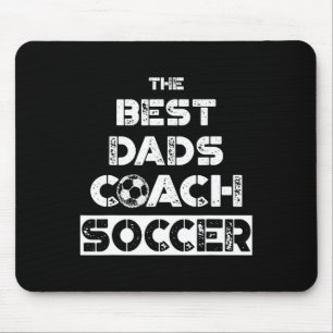 Die besten Vater trainieren Fußball' Gecoacht Vate Mousepad