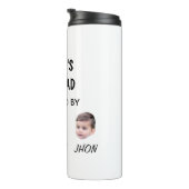 Die besten Vater Tumbler Custom Baby Face Tumblers Thermosbecher (Nach rechts gedreht)