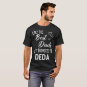 Die besten Vater werden an Deda Czech Opa P T-Shirt (Vorne ganz)