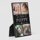 Die besten Vater werden für die FotoCollage Poppy  Fotoplatte (Seite)