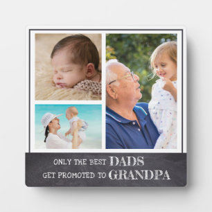 Die besten Vater werden für Opa 3 FotoCollage bewo Fotoplatte