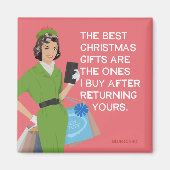 Die besten Weihnachtsgeschenke.... Magnet (Vorne)