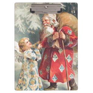 Die besten Weihnachtswünsche des Weihnachtsmanns Klemmbrett