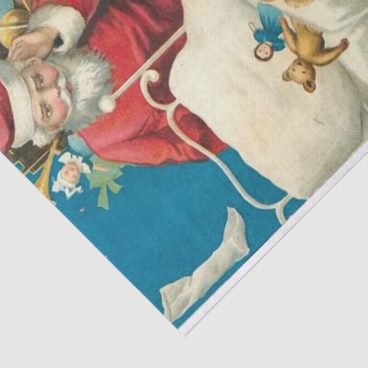 Die besten Weihnachtswünsche von Ellen Clapsaddle Seidenpapier (Ausschnitt)