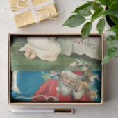 Die besten Weihnachtswünsche von Ellen Clapsaddle Seidenpapier (Geschenk)