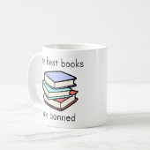 Die Besten werden verboten Kaffeetasse (Vorderseite Links)