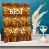 Die besten Wünsche aus Afrika: Ein goldener Kontin Fotoplatte (Seite)