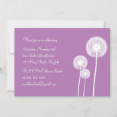 Die besten Wünsche! Foto Birthday Party Einladung( Einladung (Rückseite)