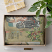 Die besten Wünsche für ein frohes Weihnachtsfest Seidenpapier (Geschenk)