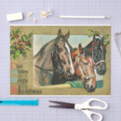 Die besten Wünsche für ein frohes Weihnachtsfest Seidenpapier (Handwerk)