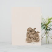 Die besten Wünsche für ein glückliches Erntedankfe (Stehend Vorderseite)