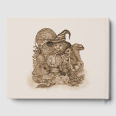 Die besten Wünsche für ein glückliches Erntedankfe Gästebuch (Rückseite)