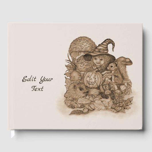 Die besten Wünsche für ein glückliches Erntedankfe Gästebuch (Vorderseite)