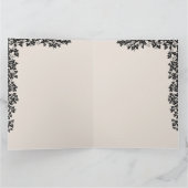 Die besten Wünsche für ein glückliches Erntedankfe Karte (Innenseite)