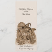 Die besten Wünsche für ein glückliches Erntedankfe Programm (Vorderseite)