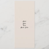 Die besten Wünsche für ein glückliches Erntedankfe Programm (Rückseite)