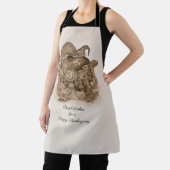 Die besten Wünsche für ein glückliches Erntedankfe Schürze (InSitu)