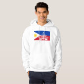 Die besten Wünsche für frohe Weihnachten und ein g Hoodie (Vorne ganz)