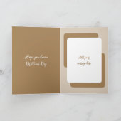 Die besten Wünsche hinzufügen Geburtstag Karte (Innenseite)