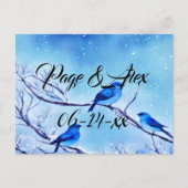 Die besten Wünsche nach neuem Weds Wedding Destiny Postkarte (Vorderseite)