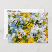 Die besten Wünsche nach neuem Weds Wedding Destiny Postkarte (Vorne/Hinten)