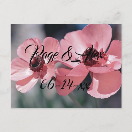 Die besten Wünsche nach neuem Weds Wedding Destiny Postkarte (Vorderseite)