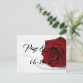 Die besten Wünsche nach neuem Weds Wedding Destiny Postkarte (Stehend Vorderseite)